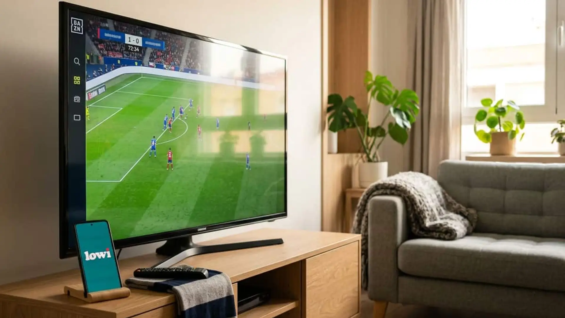 Lowi suma el fútbol de DAZN a sus tarifas de fibra y móvil: estos son sus precios Lowi suma el fútbol de DAZN a sus tarifas de fibra y móvil: precios del Plan Fútbol con LaLiga EA Sports desde 14,99 euros al mes durante 12 meses.
