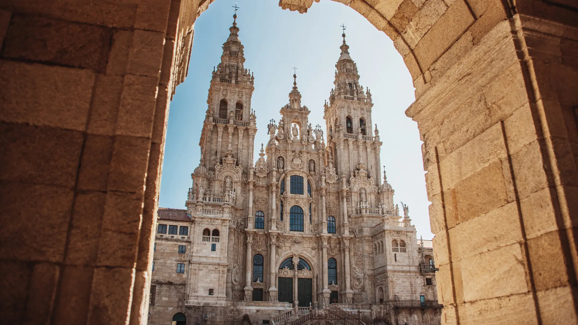 Catedral de Santiago de Compostela simboliza cobertura de internet en Galicia Catedral de Santiago de Compostela simboliza cobertura de internet en Galicia