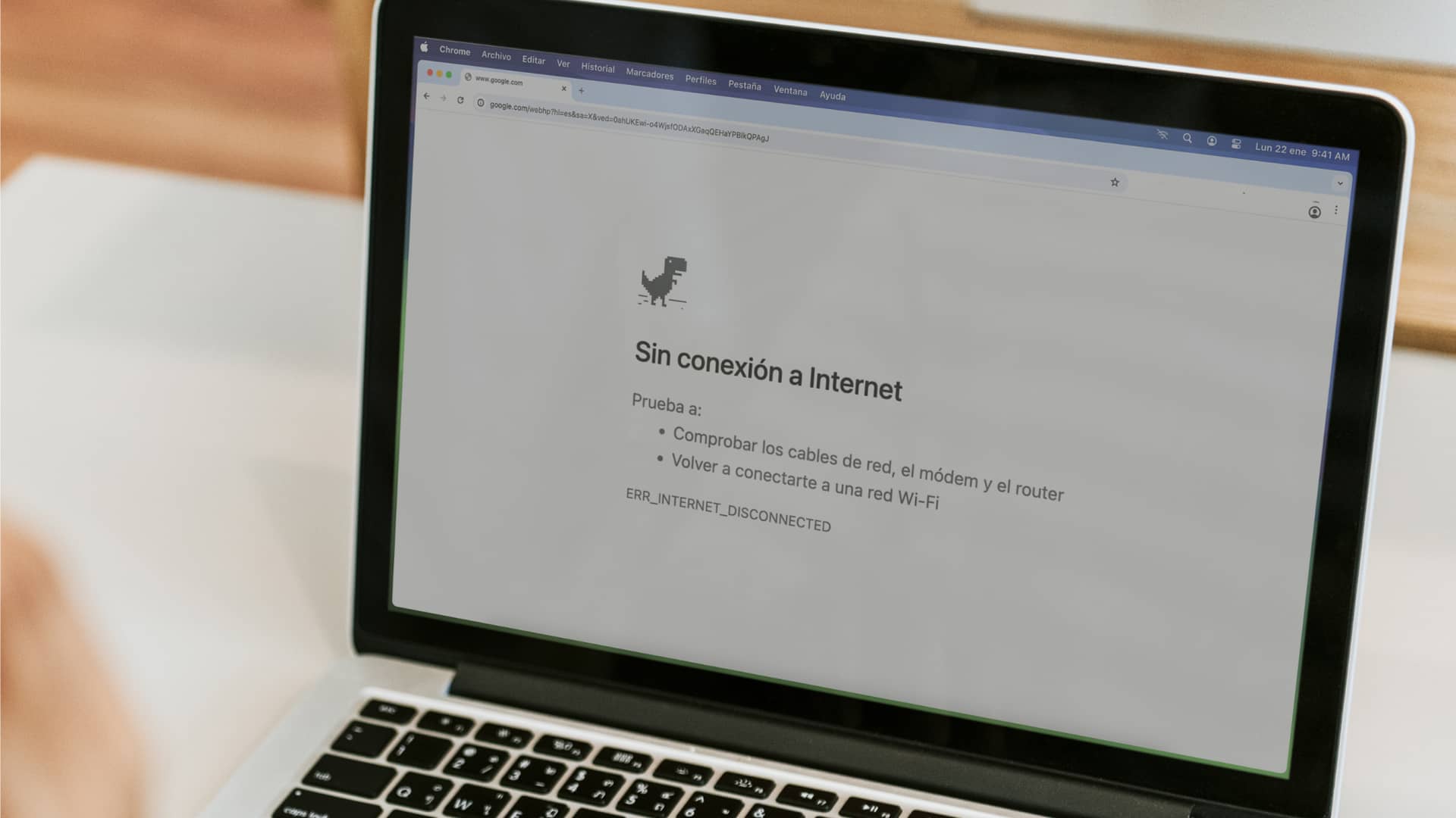 Conexión sin internet: qué es y cómo solucionarlo