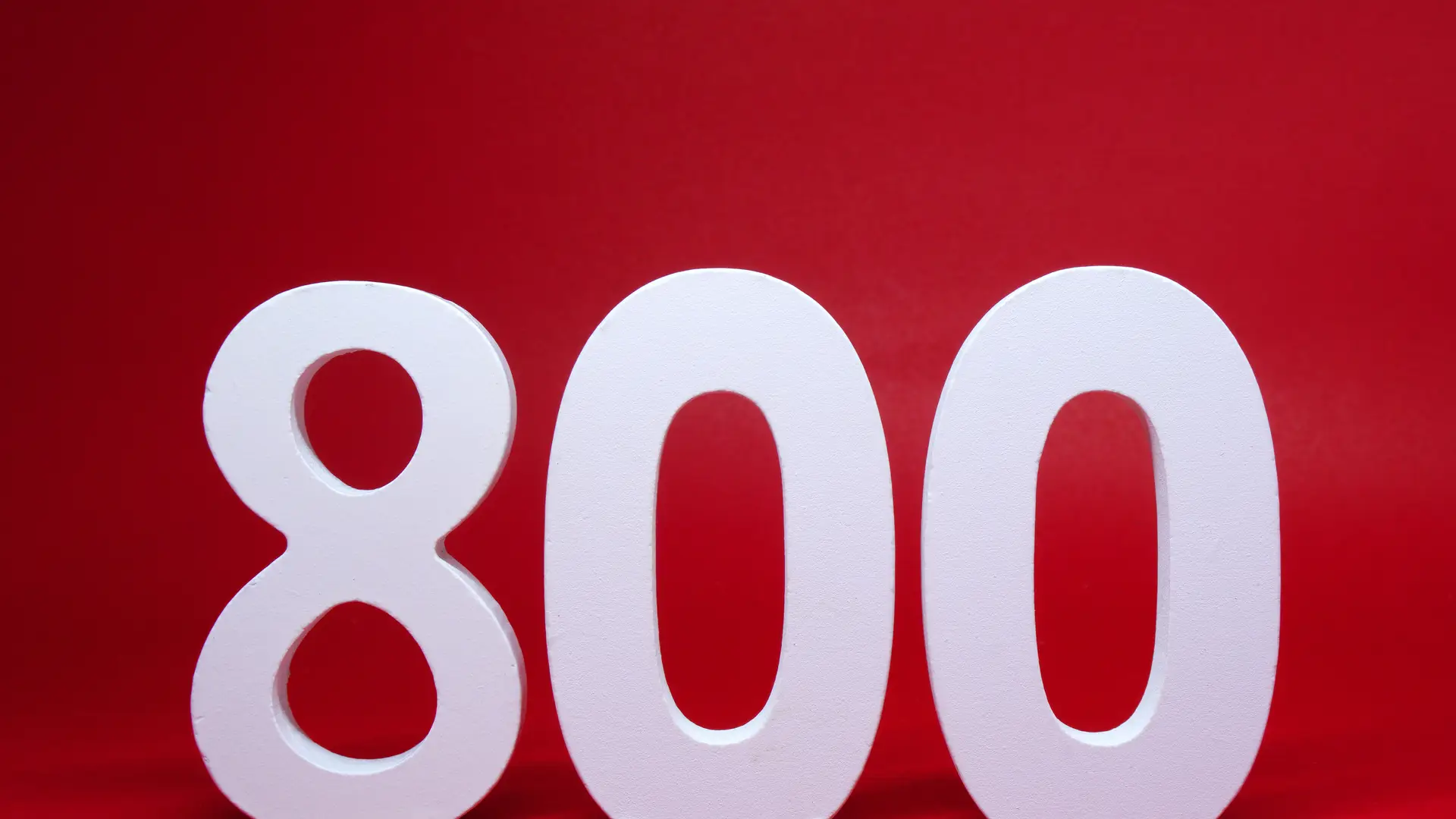 Número 800 simboliza números 800 Número 800 simboliza números 800