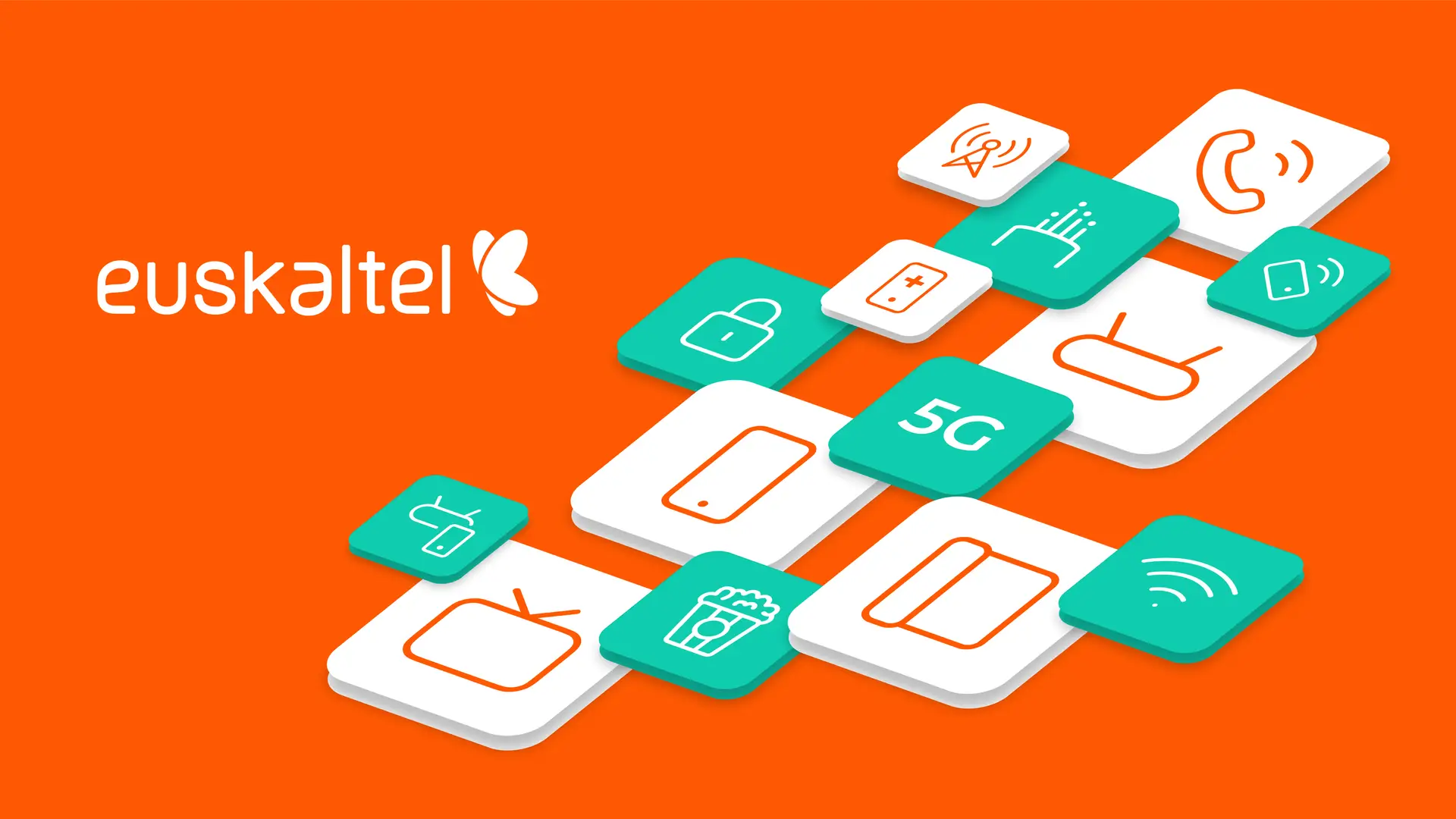 Resumen de bloques de los servicios que incluyen las tarifas de Euskaltel.