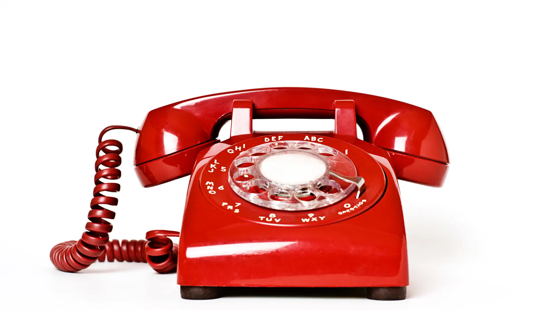 Teléfono fijo simboliza tarifas fijo de lowi