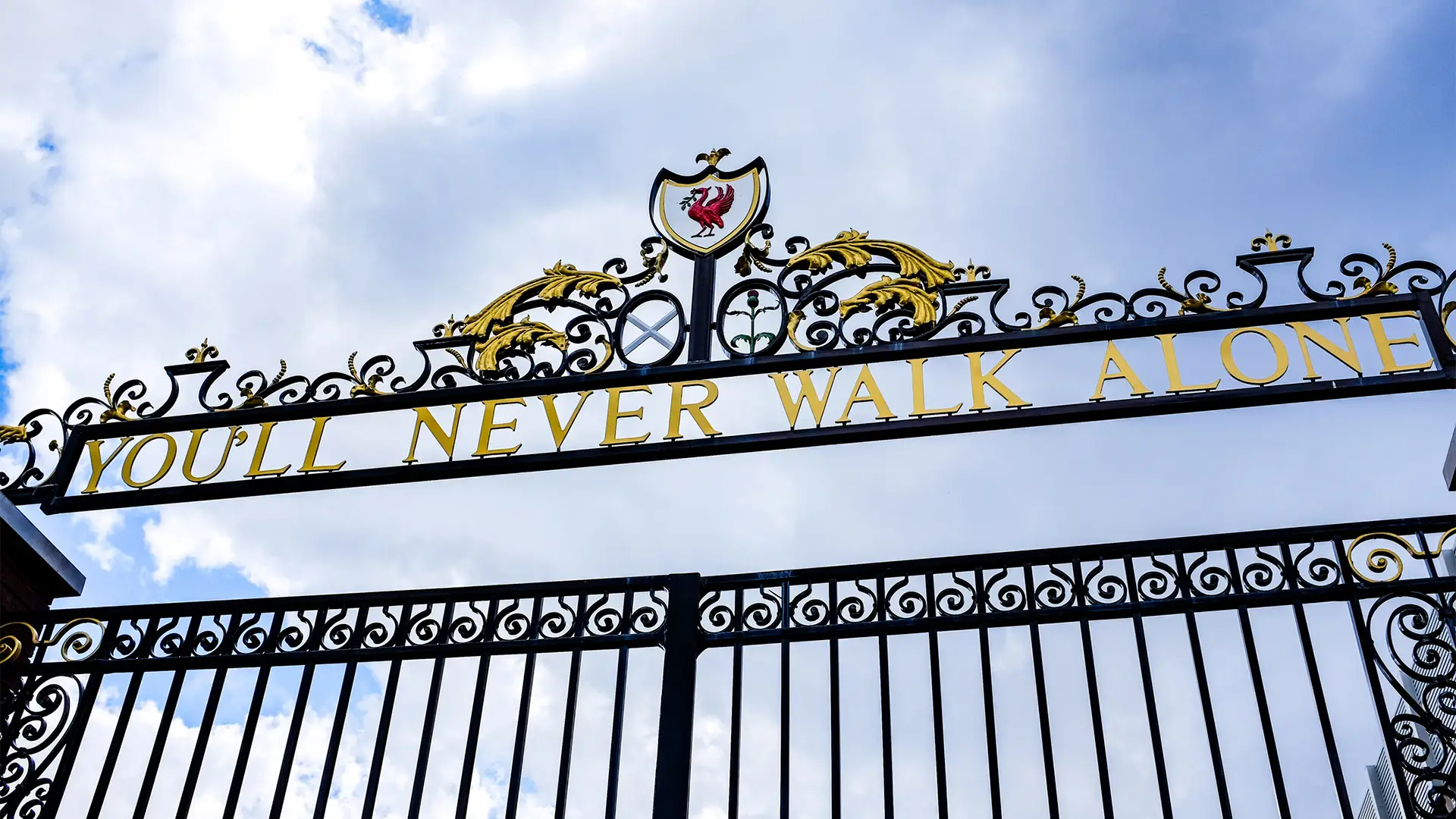 Lema del Liverpool representa la premier league