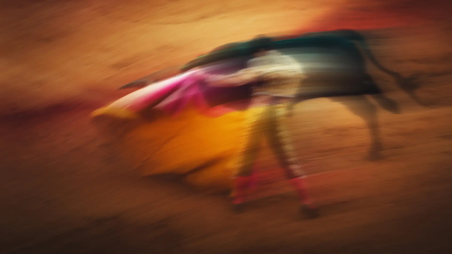 Torero y toro de canal toros de movistar Torero y toro de canal toros de movistar