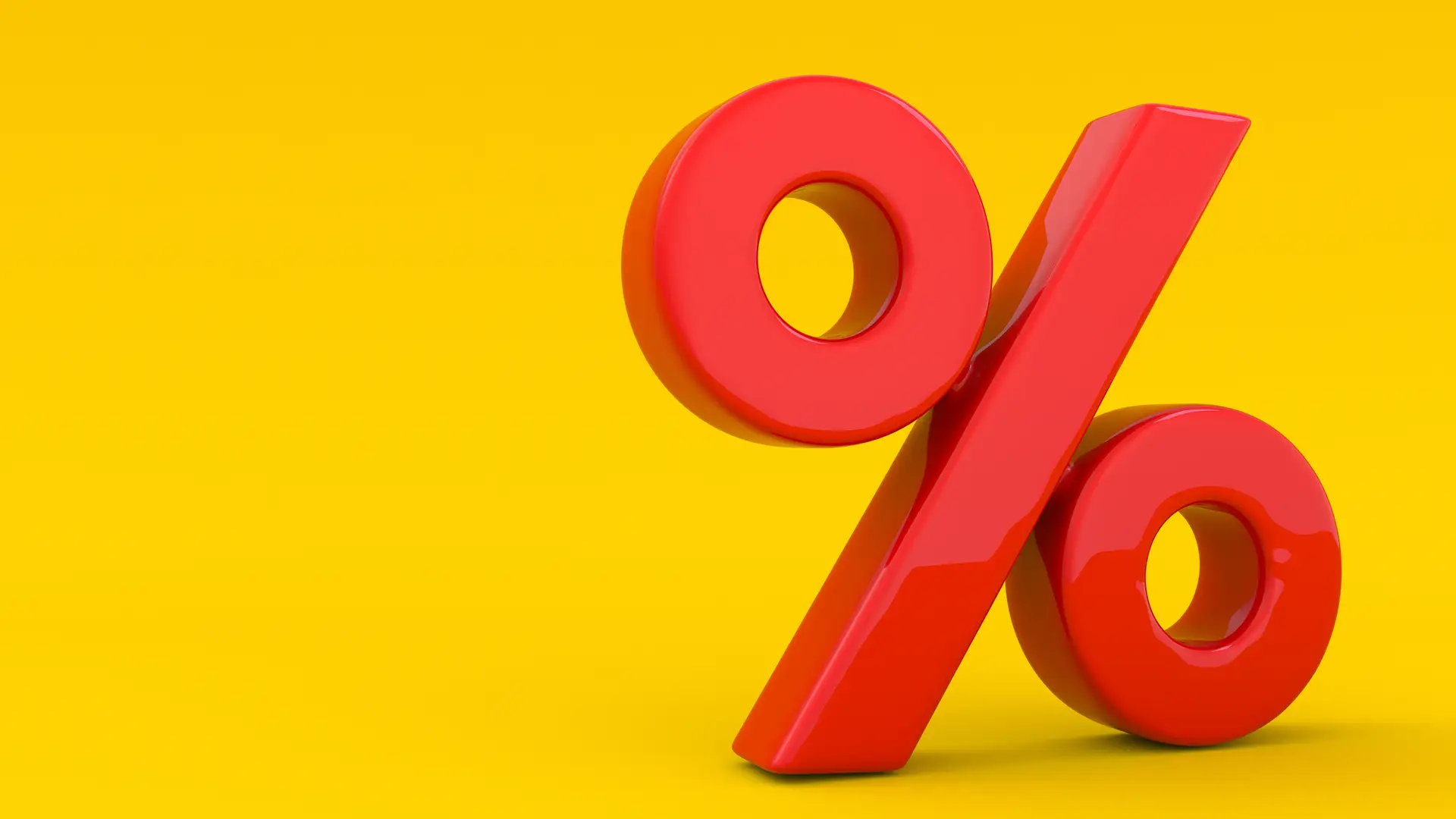 Tanto por ciento simboliza ofertas en compañía mundor