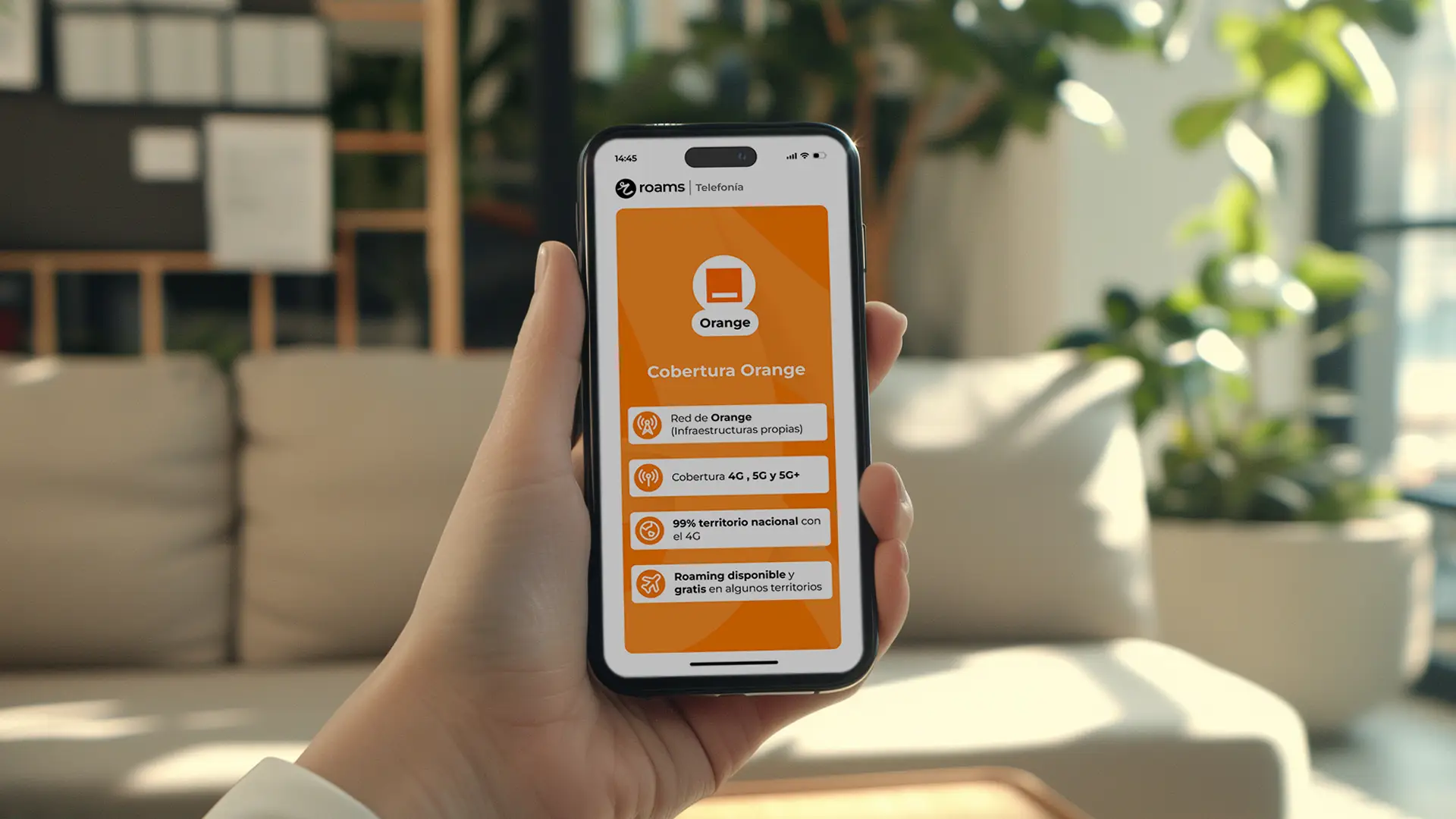 Resumen de las ventajas de la cobertura de Orange, como por ejemplo que tiene infraestructuras propias. Resumen de las ventajas de la cobertura de Orange, como por ejemplo que tiene infraestructuras propias.
