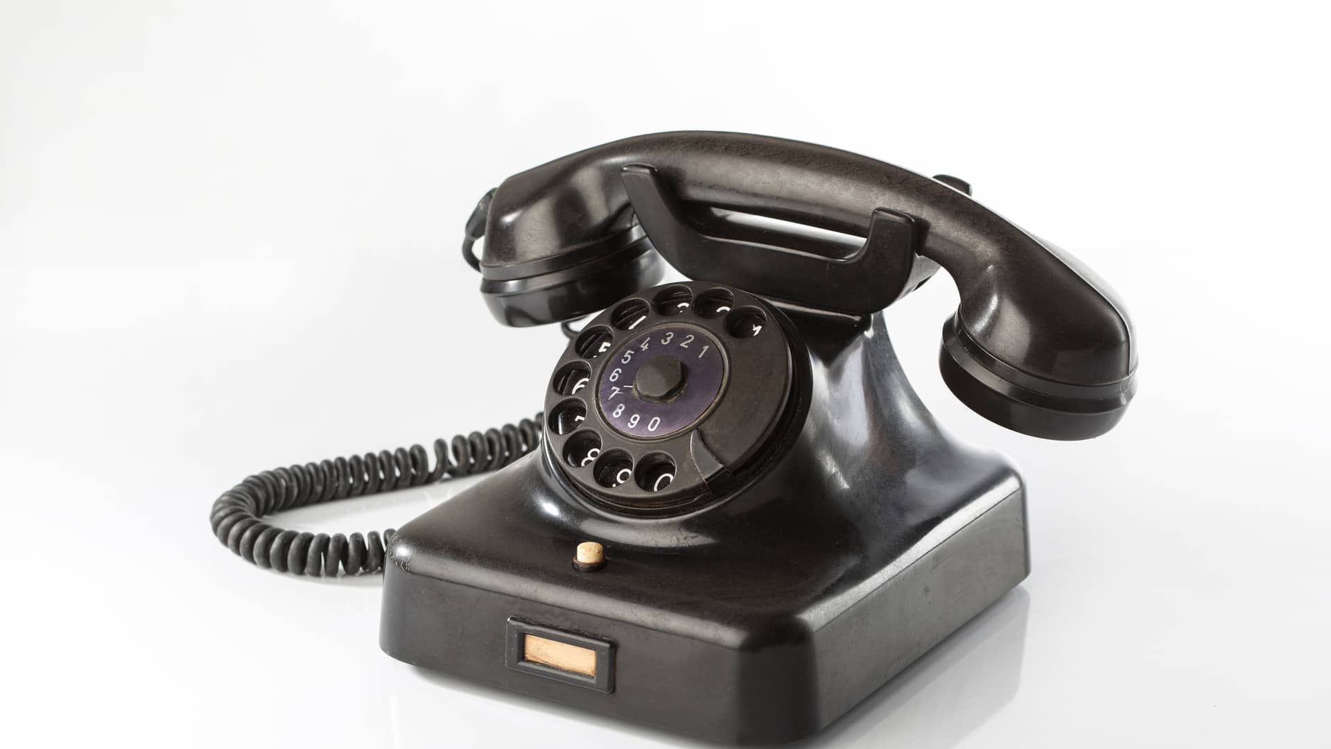 Teléfono antiguo simboliza tarifas descatalogadas de pepephone