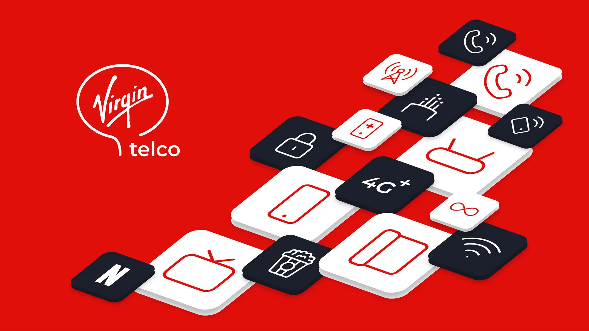 Resumen de bloques de los servicios que incluyen las tarifas de Virgin Telco. Resumen de bloques de los servicios que incluyen las tarifas de Virgin Telco.