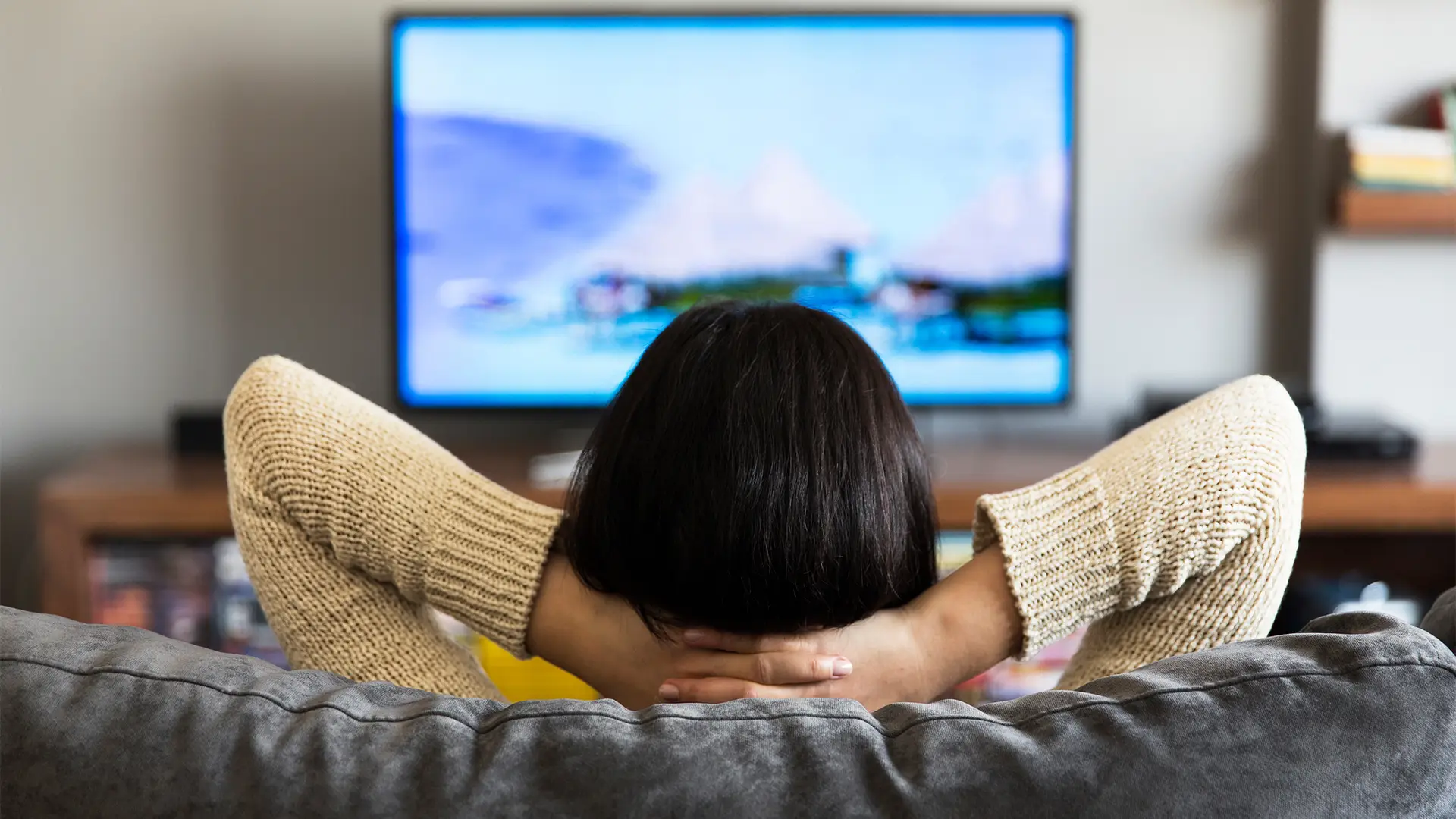 television enlazado imagen