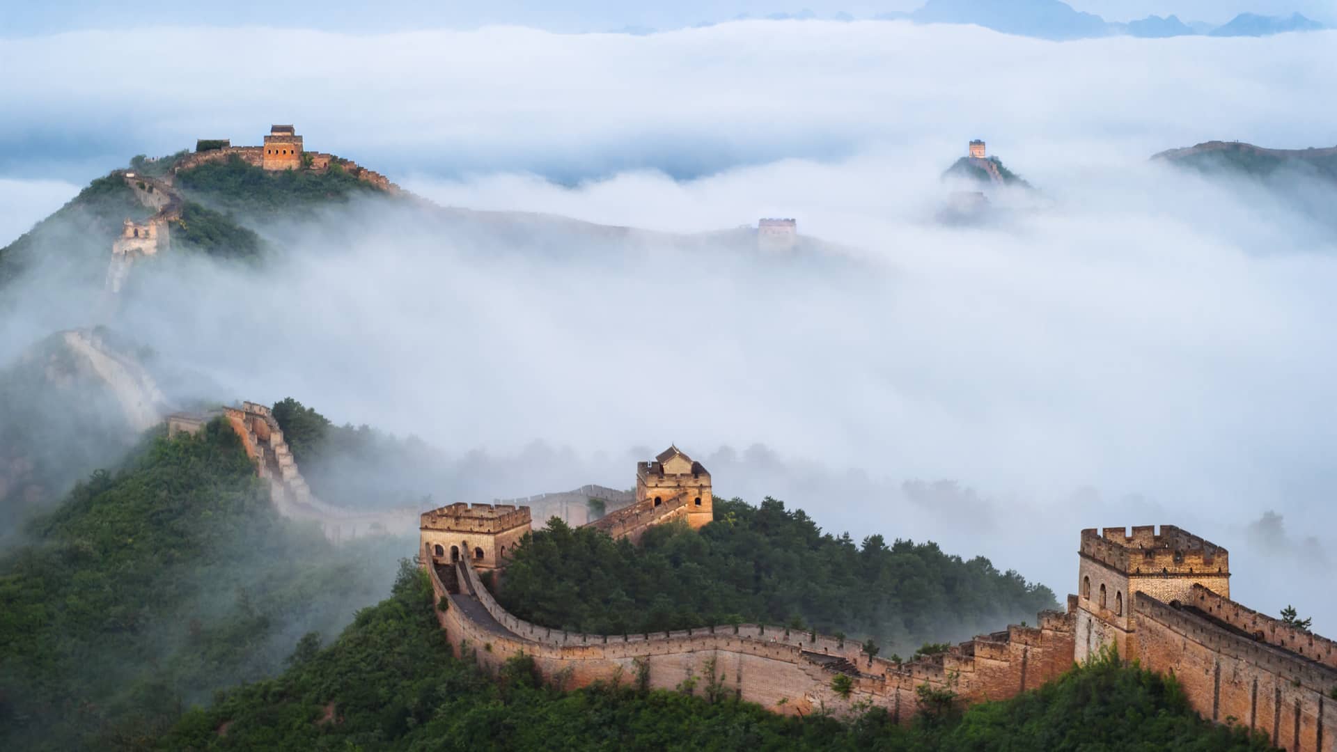 Foto de la Gran Muralla China para ilustrar los mejores móviles que se originan en este país