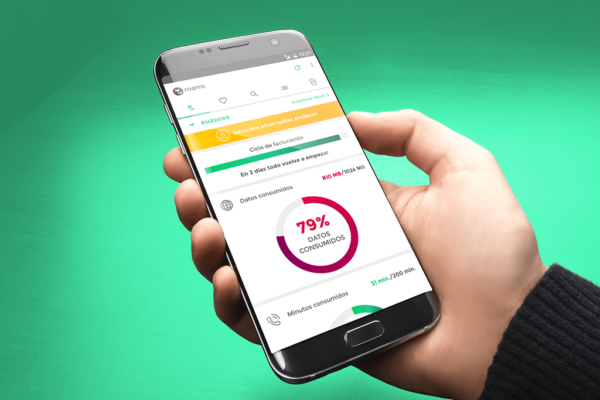 cómo usar la app roams